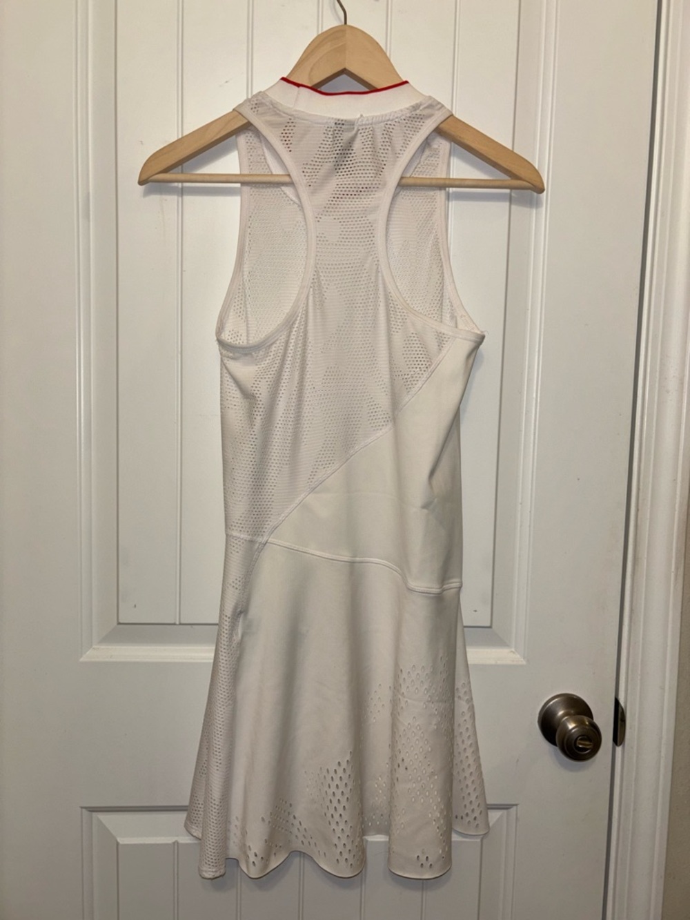 Adidas by Stella McCartney White Mini Tennis Cut Out Dress size 40 Medium - Picture 7 of 8